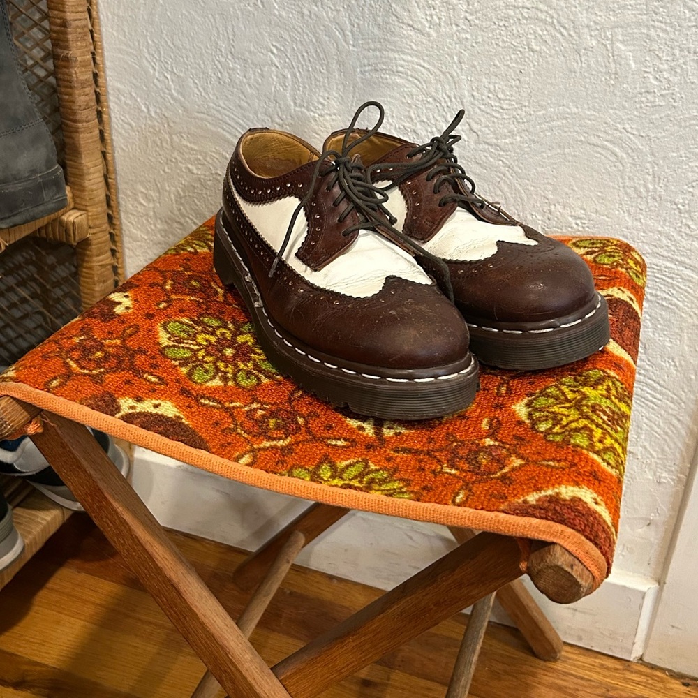 Vintage Brown & White Doc
Marten Oxfords